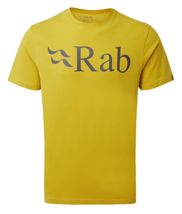 Rab Stance Logo SS Tee Sulphur Rab