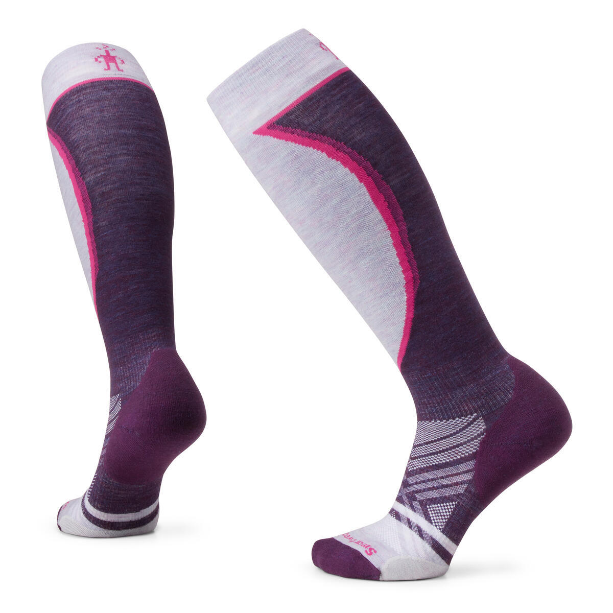 Smartwool Women’s Ski Targeted Cushion OTC Socks Purple Iris