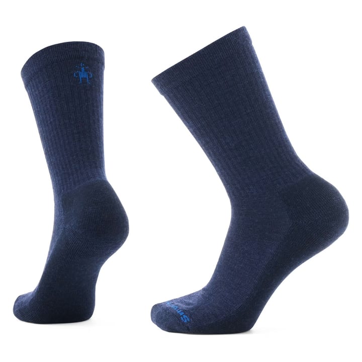 Smartwool Men's Everyday Solid Rib Crew Socks Deep Navy Smartwool