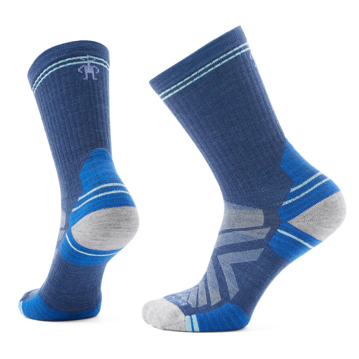 Smartwool Women’s Hike Targeted Cushion Crew Socks Alpine Blue