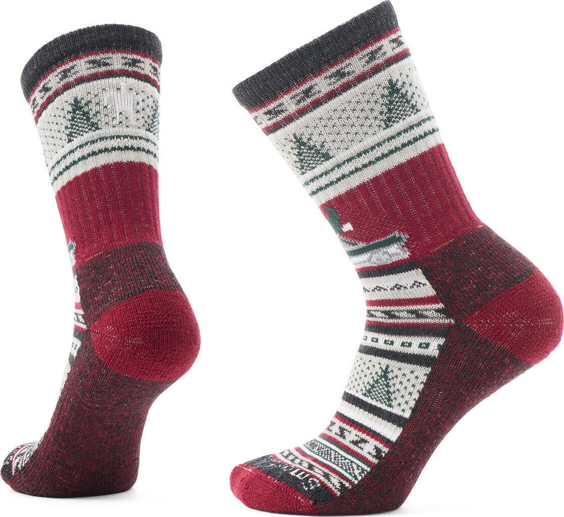 Smartwool Unisex Everyday Say It Ain'T Snow Crew Socks Charcoal, 38-41