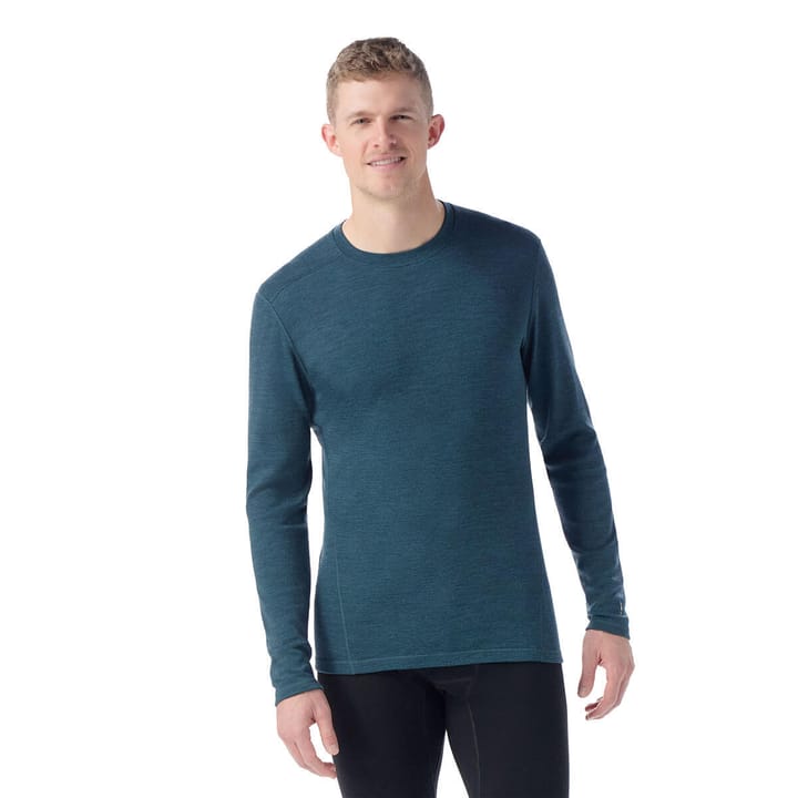 Smartwool Men's Classic Thermal Merino Base Layer Crew Boxed Twilight Blue Heather Smartwool