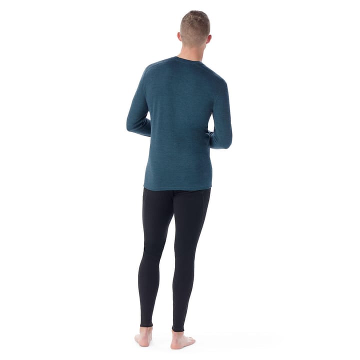 Smartwool Men's Classic Thermal Merino Base Layer Crew Boxed Twilight Blue Heather Smartwool