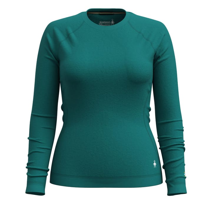 Smartwool Women's Merino 250 Baselayer Crew Boxed Emerald Green Smartwool