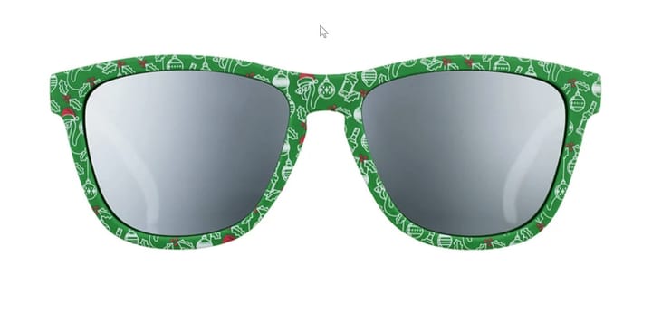 Goodr Sunglasses Nessy's Midnight Orgy Santa Isn`T Real Goodr Sunglasses