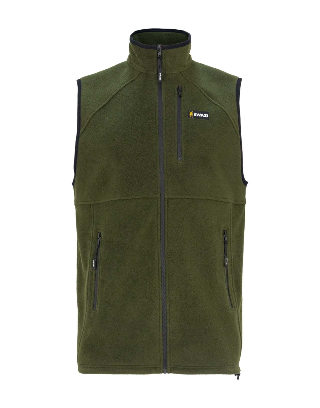 Swazi Men’s Sherpa Vest Olive