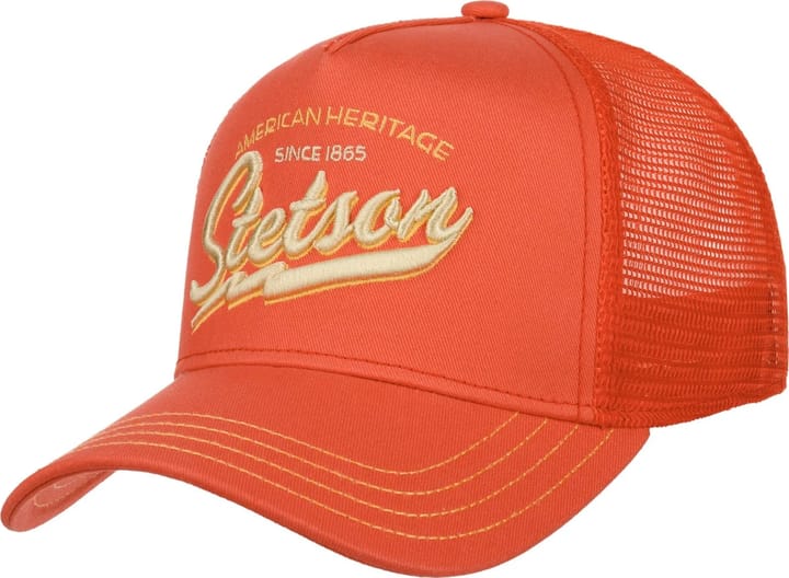 Stetson Unisex Trucker Cap American Heritage Classic Bright Orange Stetson