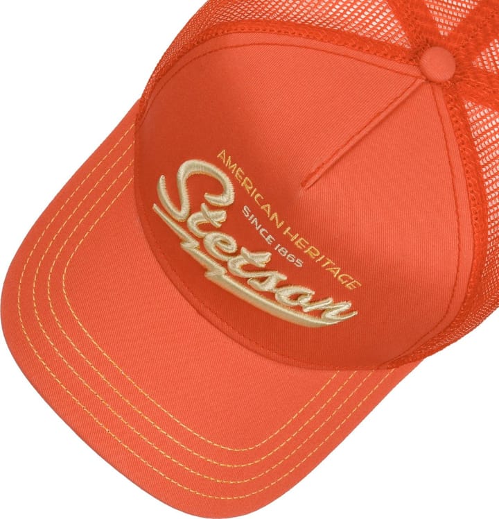 Stetson Unisex Trucker Cap American Heritage Classic Bright Orange Stetson