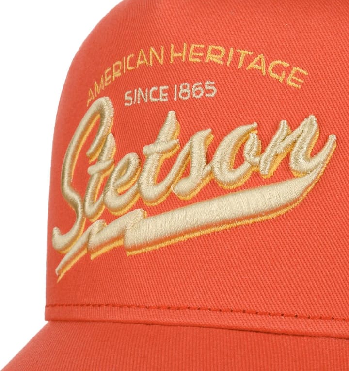 Stetson Unisex Trucker Cap American Heritage Classic Bright Orange Stetson