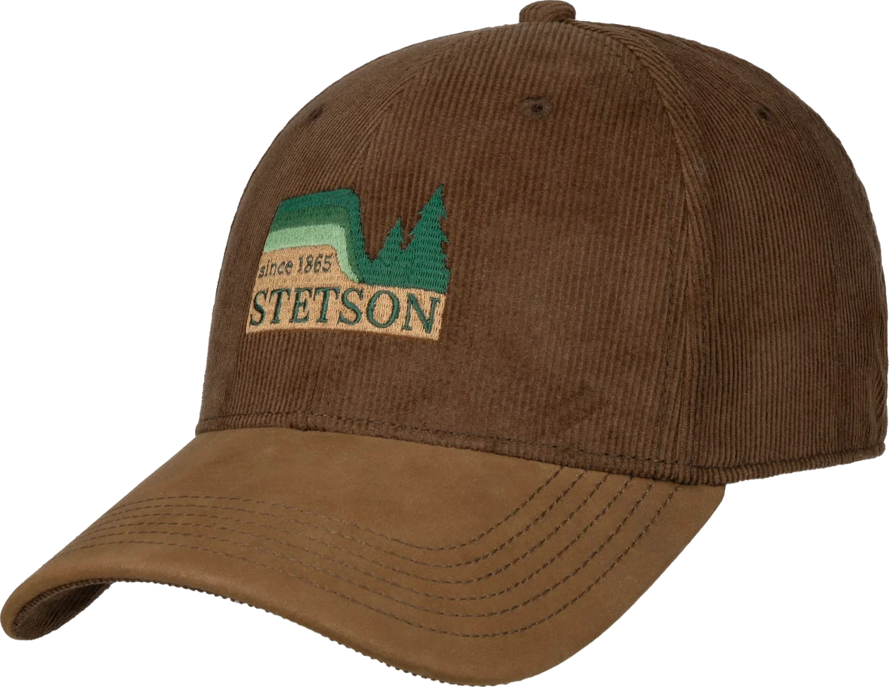 Stetson Since 1865 Woods Cap Brown