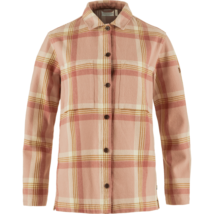 Fjällräven Singi Flannel Overshirt W Chalk Rose-Dusty Rose Fjällräven