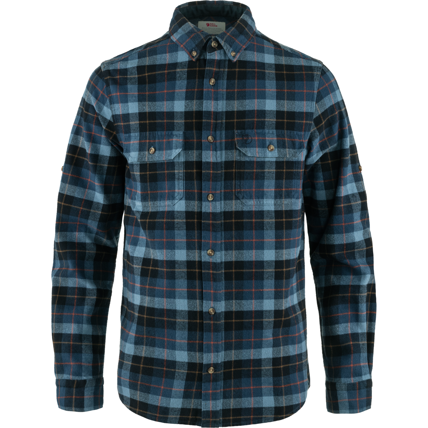 Fjällräven Men’s Singi Heavy Flannel Shirt Dark Navy-Indigo Blue