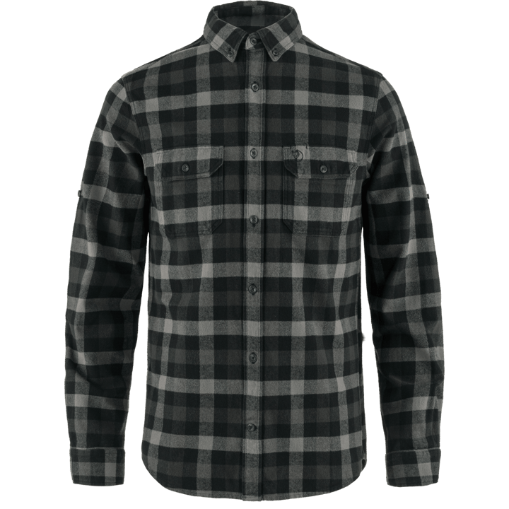 Fjällräven Men's Skog Shirt Black-Grey Fjällräven