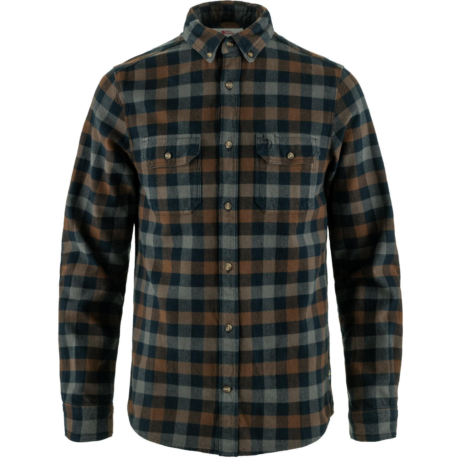 Fjällräven Men’s Skog Shirt Dark Navy-Dark Oak