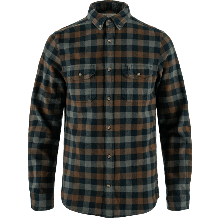 Fjällräven Men's Skog Shirt Dark Navy-Dark Oak Fjällräven