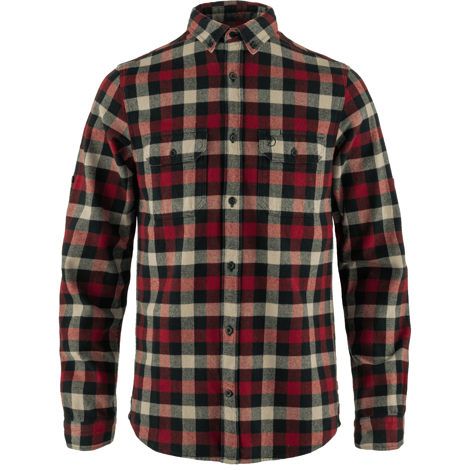 Fjällräven Men's Skog Shirt Dark Navy-Red