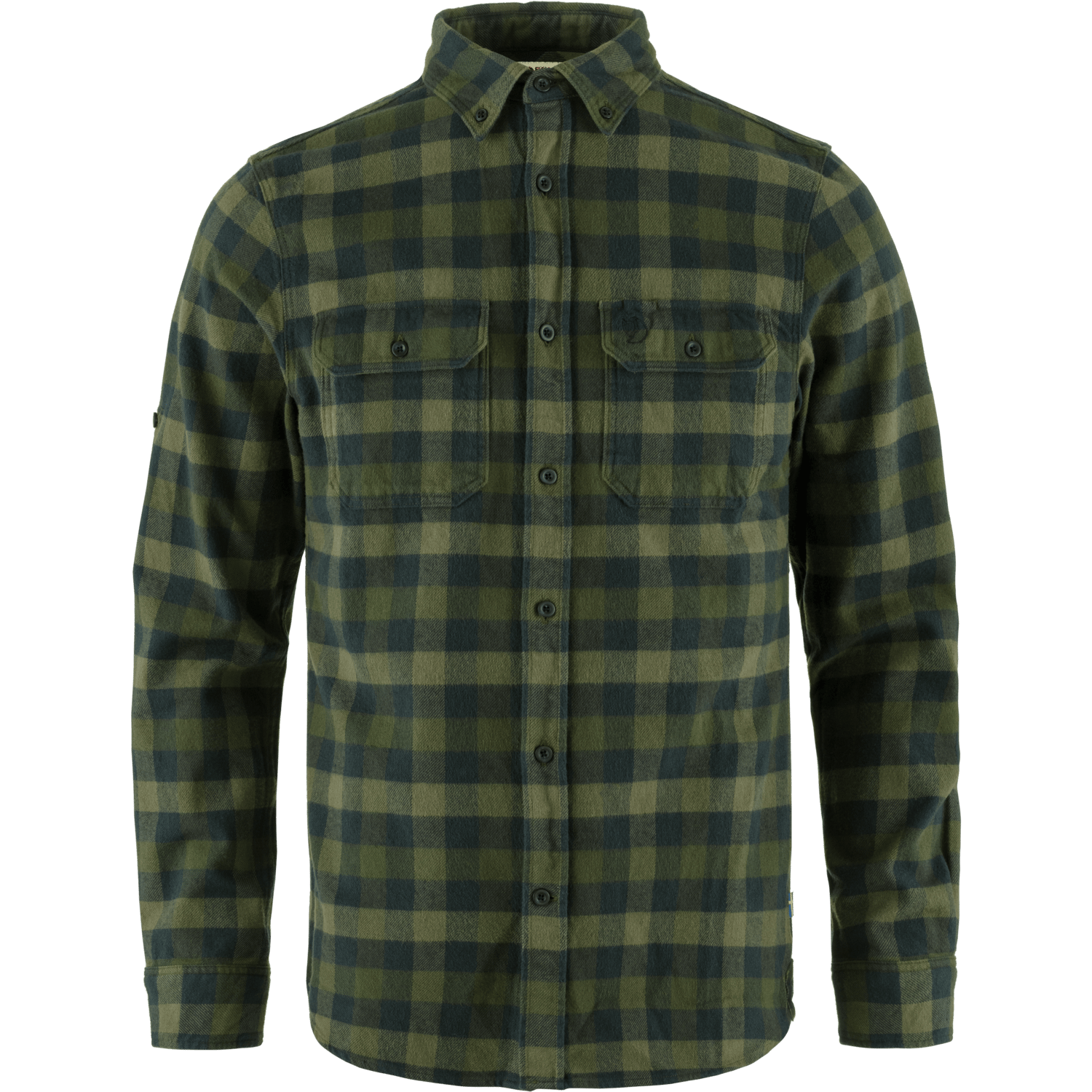 Fjällräven Men's Skog Shirt Deep Forest-Laurel Green