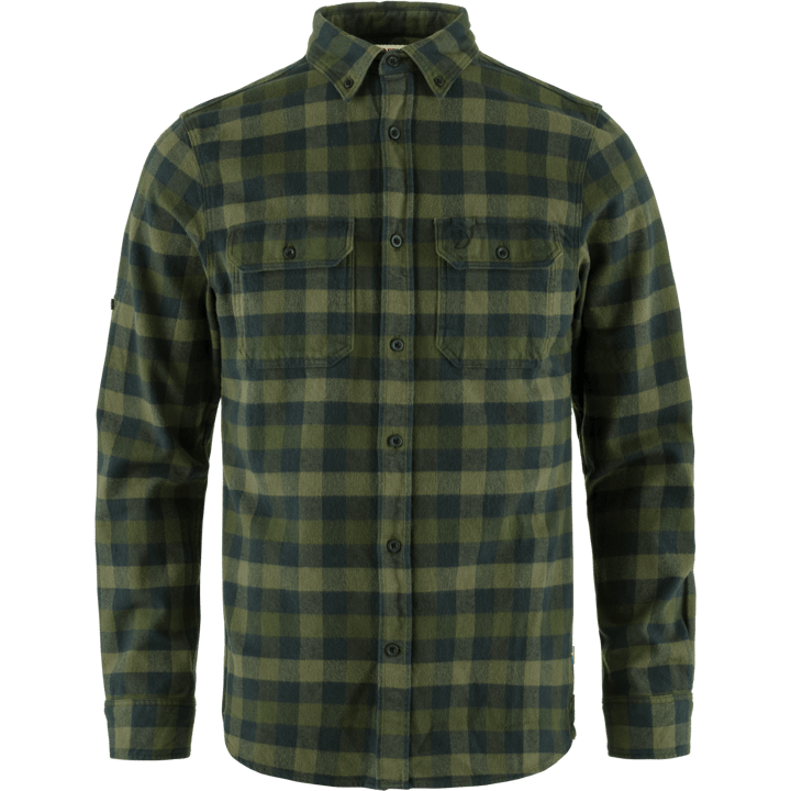 Fjällräven Men's Skog Shirt Deep Forest-Laurel Green Fjällräven