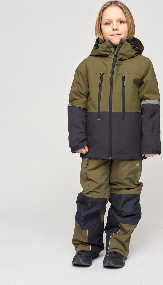 Skogstad Juniors' Flisegga 2-Layer Jacket Ivy Green Skogstad