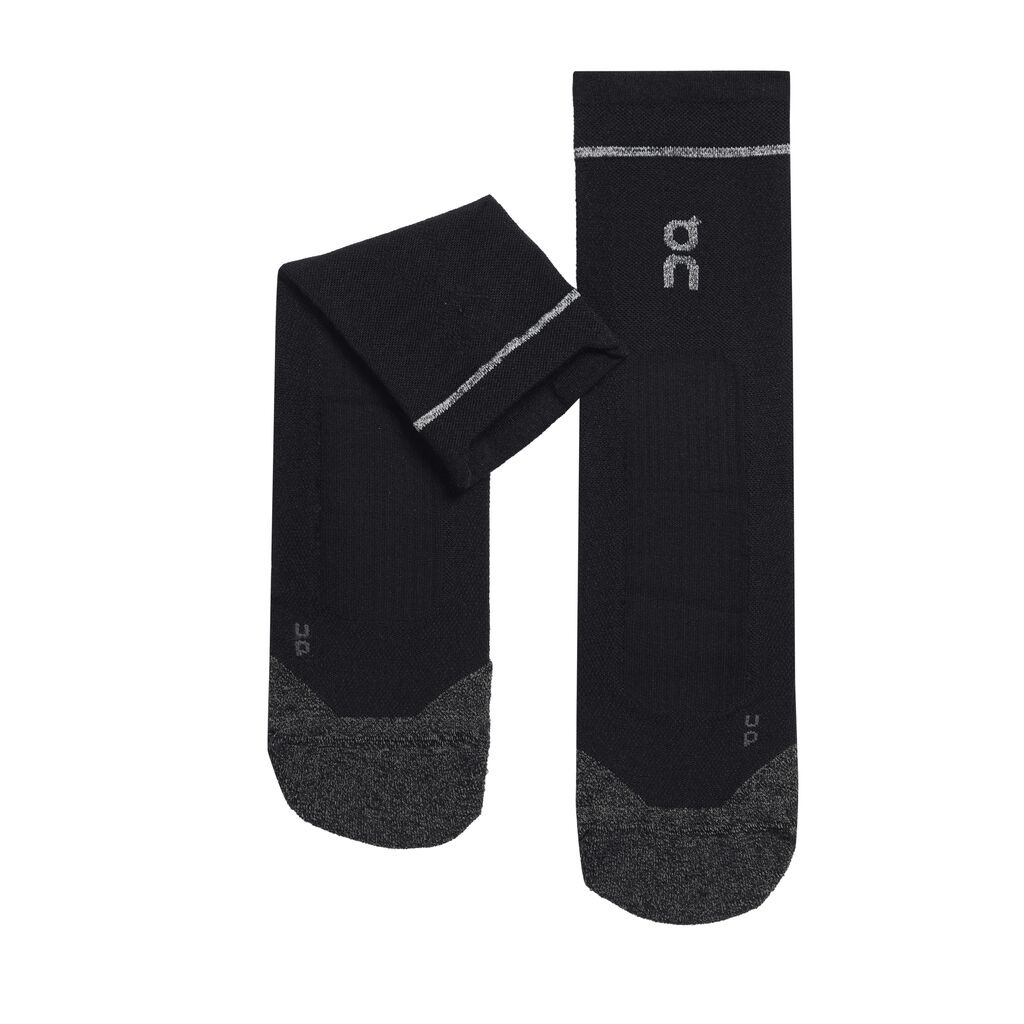 On Men’s Merino Ultra Sock Black