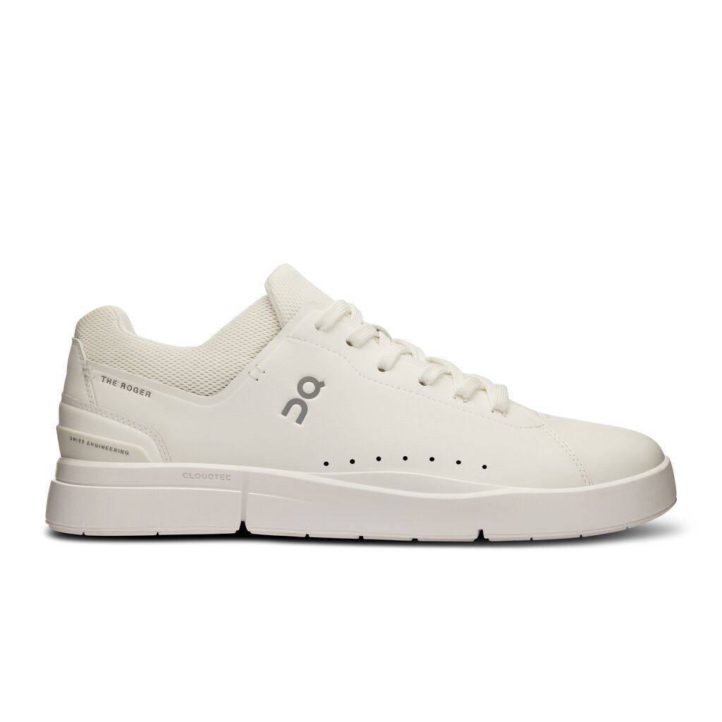 On Men’s The Roger Advantage White – Undyed