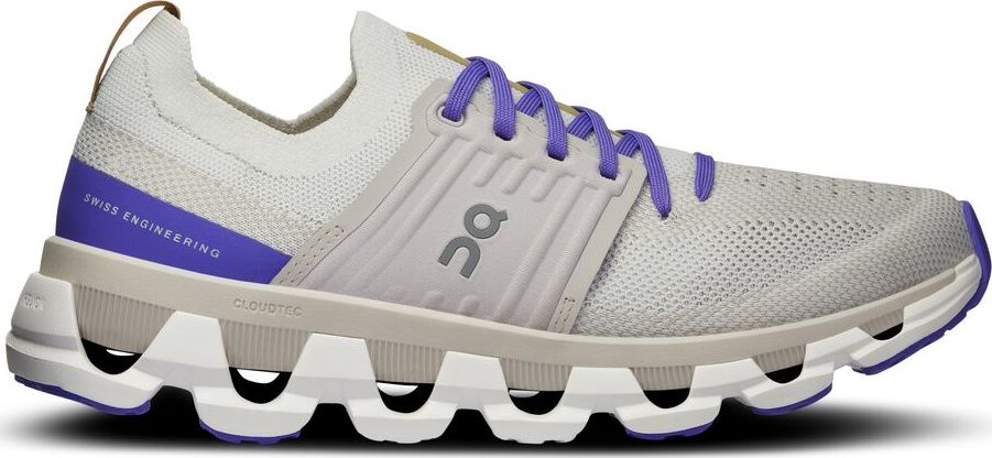 On Women’s Cloudswift 3 White – Blueberry