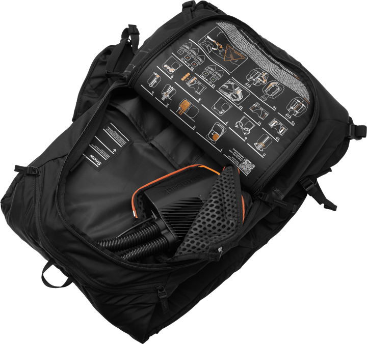 Db Snow Pro Vest X Safeback Black Out Db