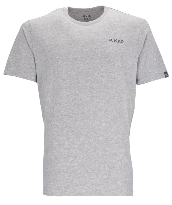 Rab Stance Mountain Peak Tee Grey Marl Rab