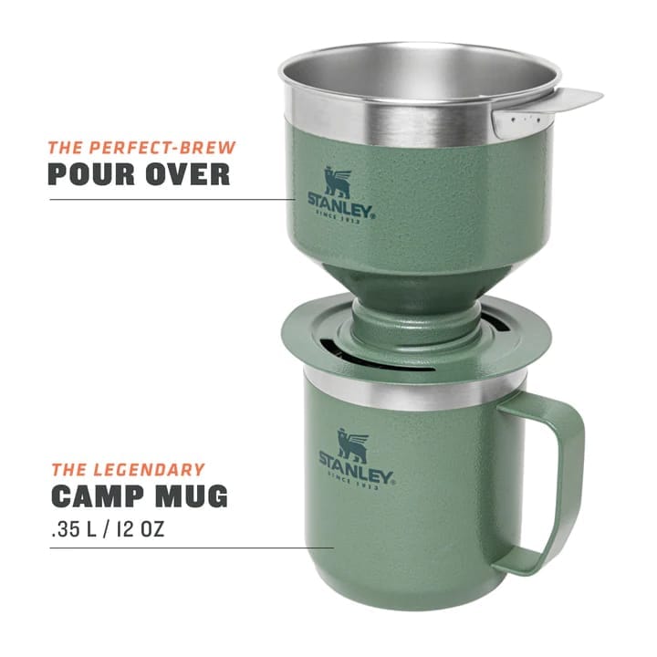 Stanley Gavesett Pour Over+Camp Mug Green Stanley