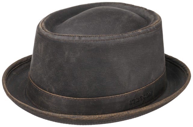 Stetson Pork Pie CO/PES Brown