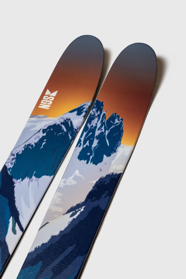 SGN Skis Streifar Cobber Blue Artwork SGN skis