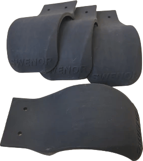 Swenor Mudflap 4-pack Black Swenor