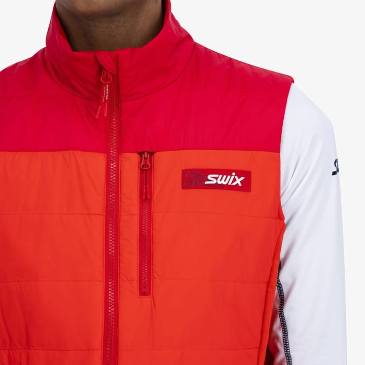 Swix Surmount Primaloft Vest M Fiery Red Swix