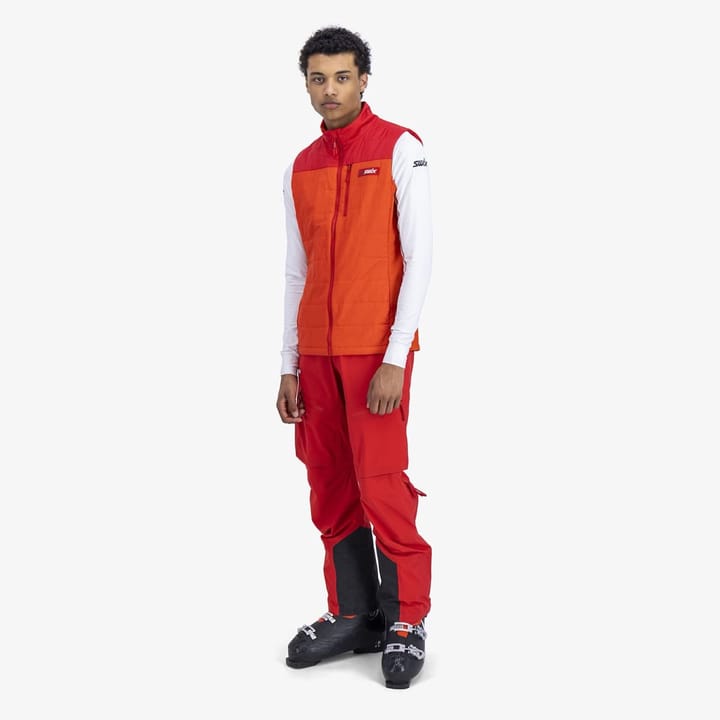 Swix Surmount Primaloft Vest M Fiery Red Swix