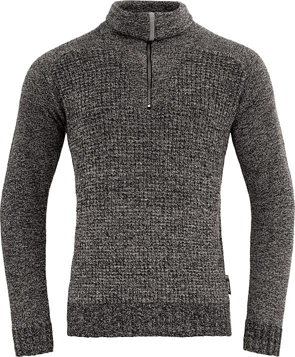 Devold Men's Bispen Wool Zip Neck Ink Devold