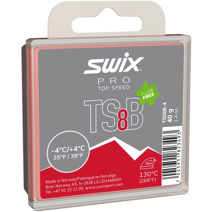 Swix TS8 Black, -4°C/+4°C, 40g Nocolour Swix