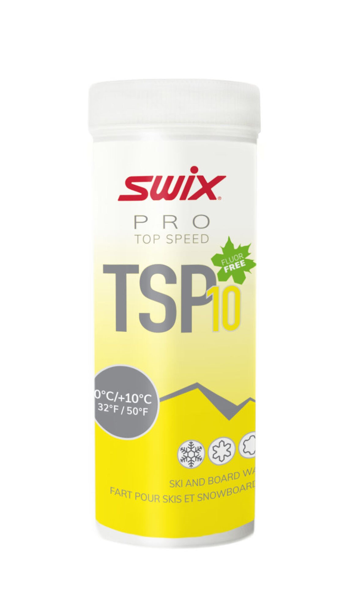 Swix TSP10 Yellow 0°C/+10°C 40g Nocolour