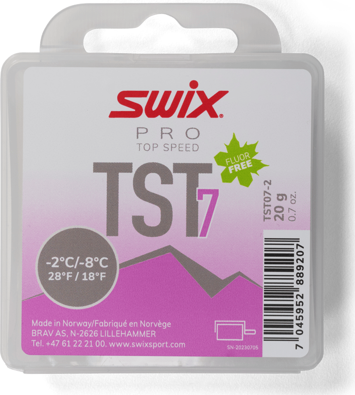 Swix TS7 Turbo Violet, -2°C/-7°C, 20g Nocolor Swix