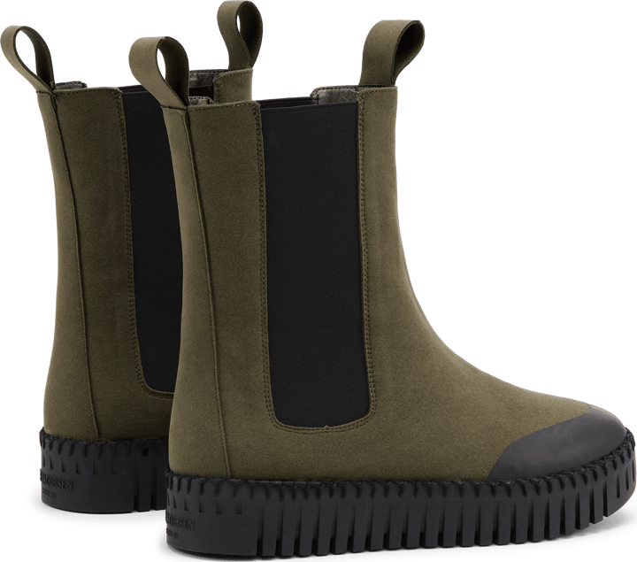 Ilse Jacobsen Women's Tulip Long Chelsea Boot Deep Olive Black Ilse Jacobsen