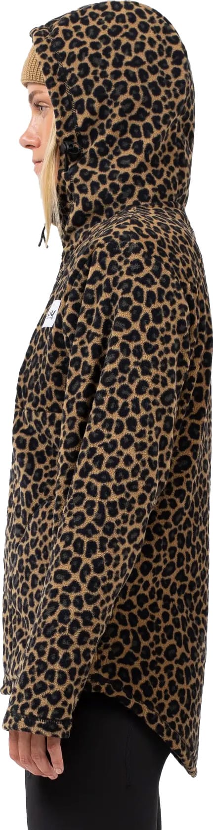 Eivy Women's Techlight Ziphood Fleece Leopard Eivy