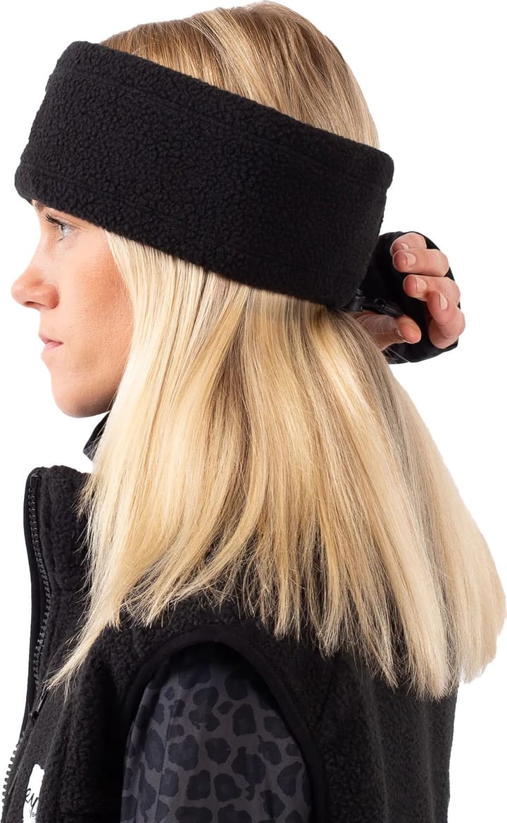 Eivy Women's Throwback Sherpa Headband Black Eivy