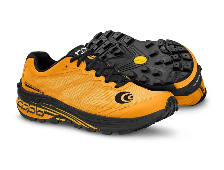 Topo Athletic M-MTN Racer 2 Mango / Black Topo Athletic