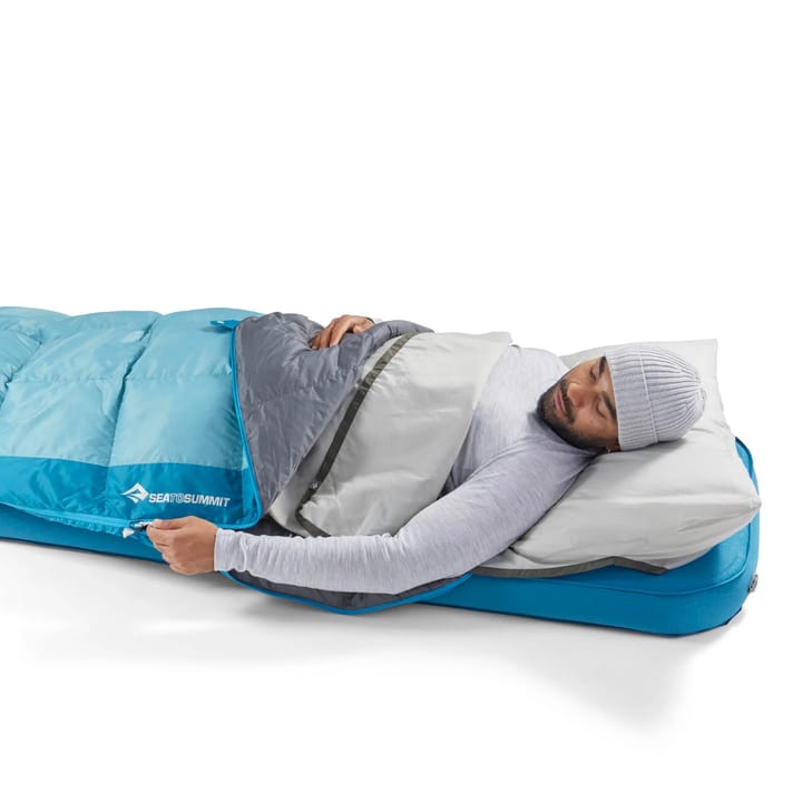 Sea To Summit Traveller Down Sleeping Bag Regular Aqua Sea Blue Sea To Summit