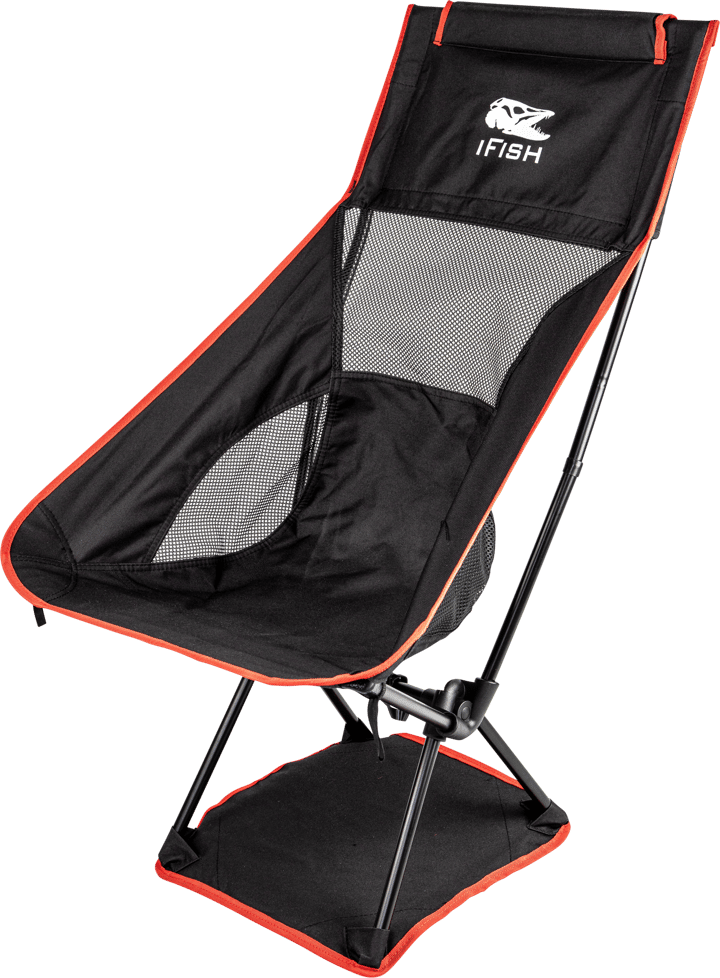 iFish Camping Chair Tronen Black/Red iFish