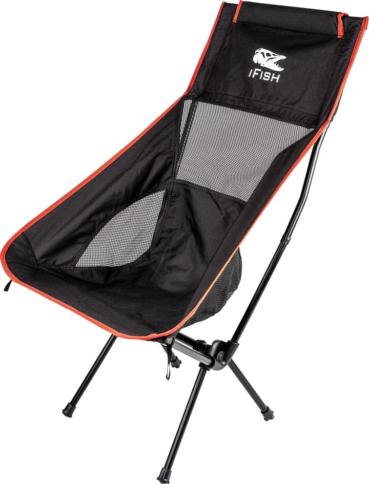 iFish Camping Chair Tronen Black/Red iFish