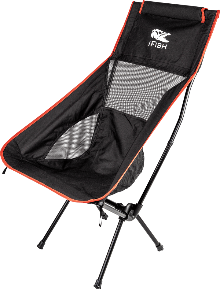 iFish Camping Chair Tronen Black/Red iFish