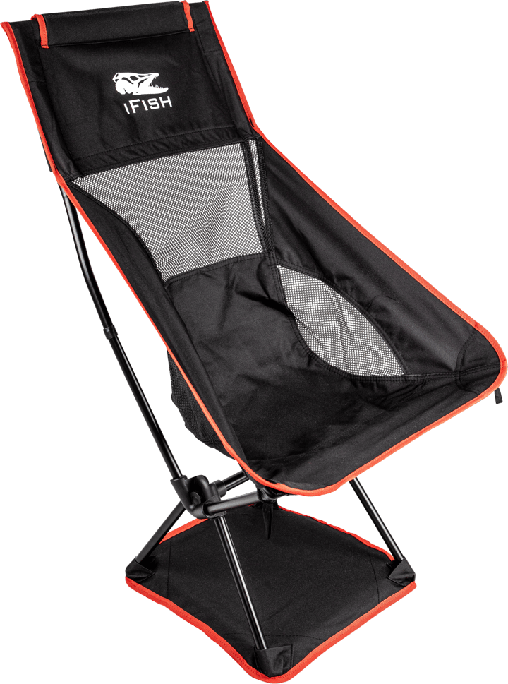 iFish Camping Chair Tronen Black/Red iFish