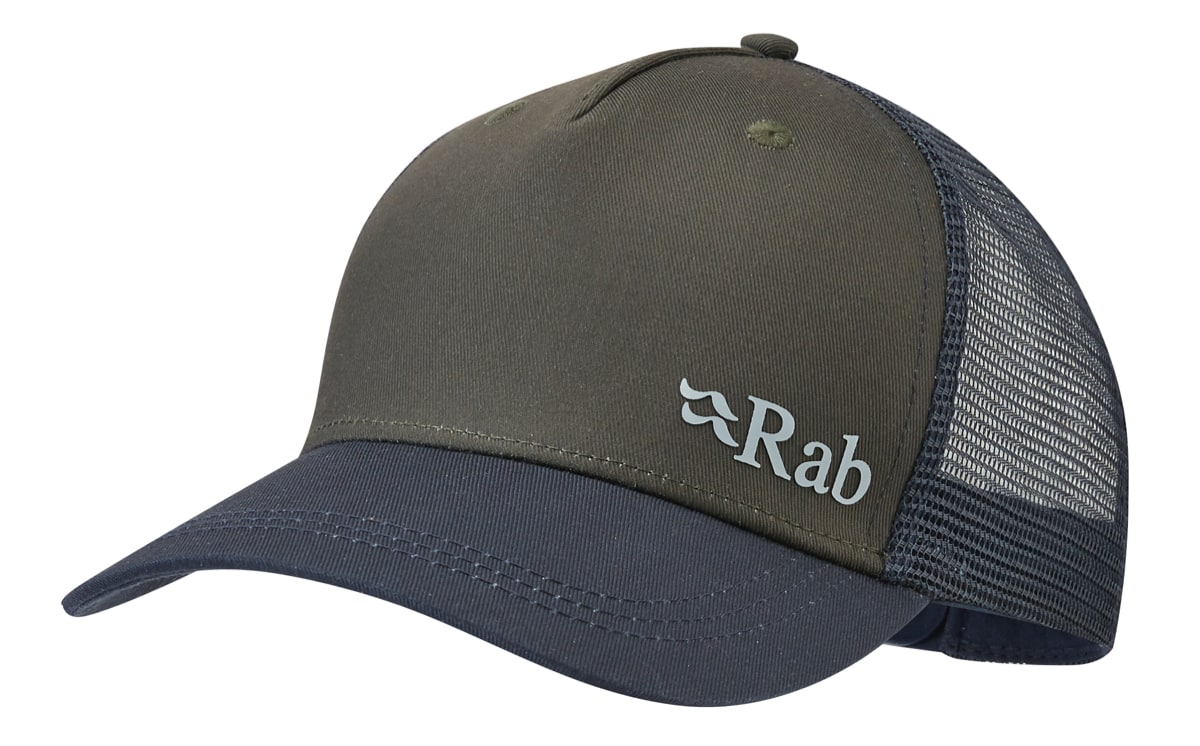 Sun Hat | Trucker Logo Cap Army | Rab