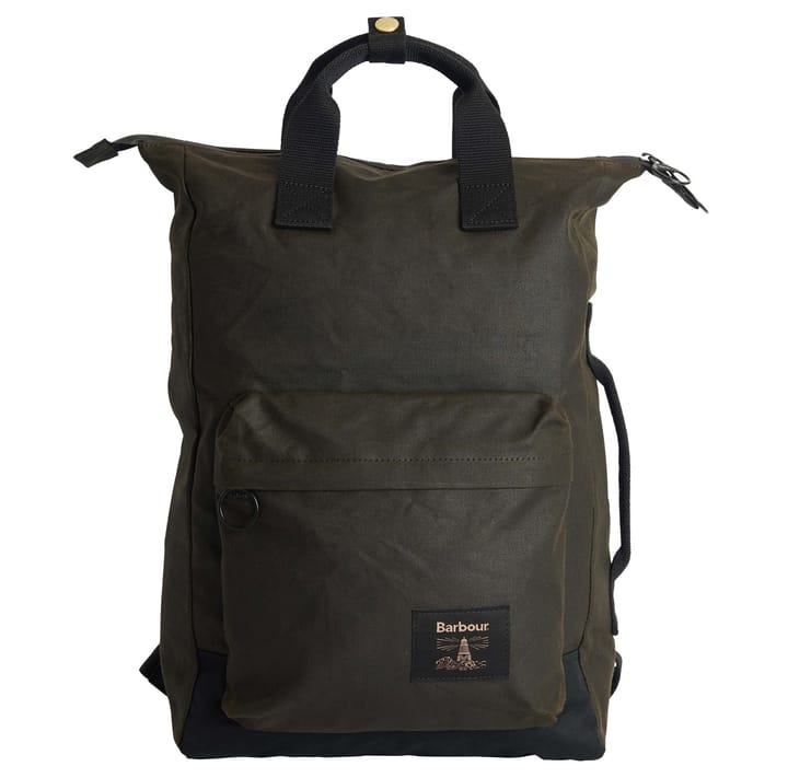 Barbour Field Wax Backpack Olive Barbour