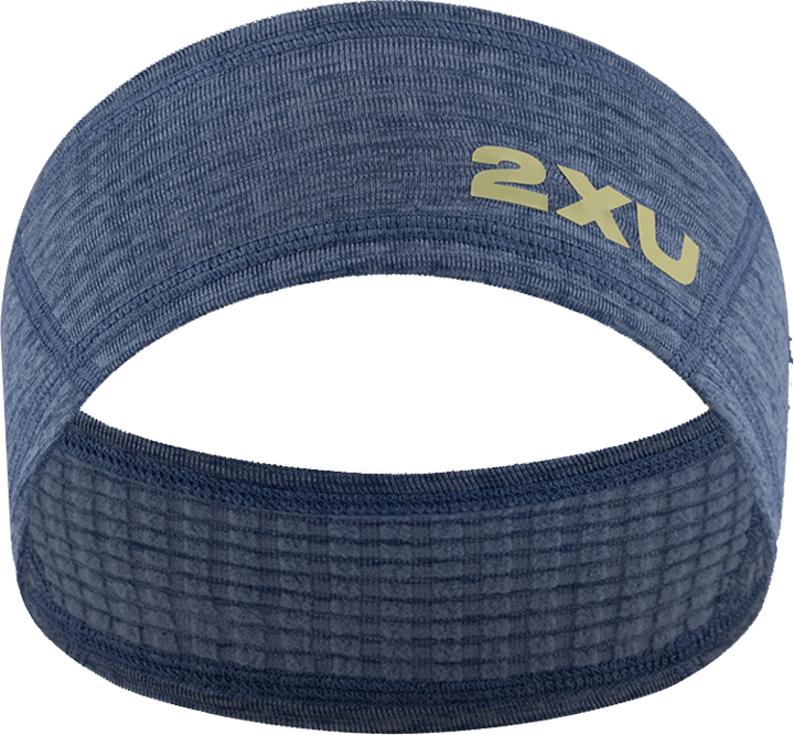 2XU Ignition Headband Indigo/Halogen Reflective 2XU